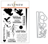 Набір ножів і штампів від Altenew - Rain or Shine - Stamp & Die Bundle