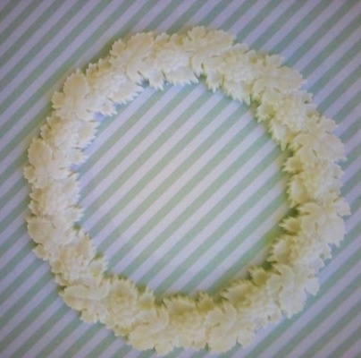 Гнучка пластикова фігурка - Рамка кругла №1, діаметр 6,5см