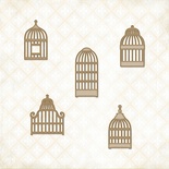 Чипборд Blue Fern StudiOs-Veranda Cage Set