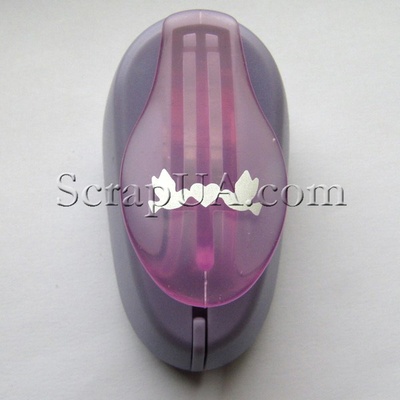 Фигурный дырокол Чарівна Мить - Голуби с сердцем, размер 1.8 см