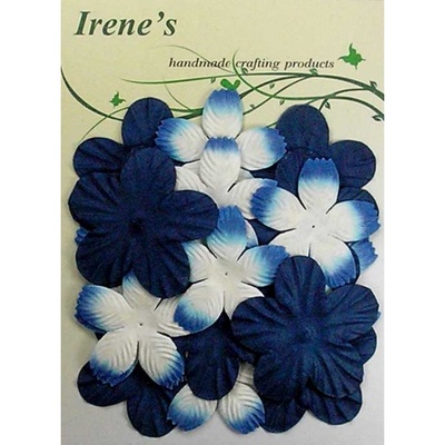 Декоративні квіти різних кольорів, розмір упаковки: 12x16,5см, 20 шт.