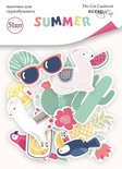 Набір висічок для скрапбукінгу від Scrapmir Summer, 51шт.