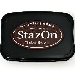 Перманентне чорнило Tsukineko - StazOn Pads Timber Brown