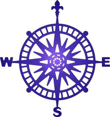 Ніж для вирубки від Cheery Lynn Designs - Ship's Compass