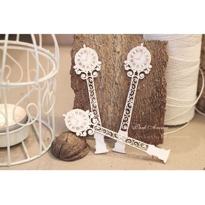 Чипборд Scrapiniec - Часы Park Avenue 02