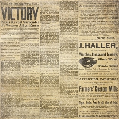 Бумага для скрапбукинга от ScrapBerry's - Линии Пути - Точка Невозврата, 30,5х30,5 см, 180 гр/м, двусторонняя, 1 лист