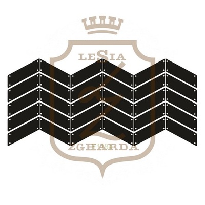 Акриловий штамп Lesia Zgharda F118a ПАРКЕТ ІЗ ЦВЯШКАМІР, 7x3.2см.