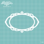 Чипборд від Вензелик - Рамка 11, розмір: 56x80 мм