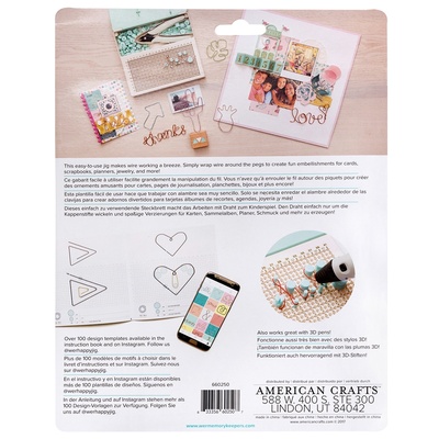 Інструмент для згинання дроту Happy Jig від WeR Memory Keepers