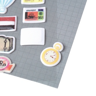 Набір наліпок «Подорожі 1», аркуш 15x9.см