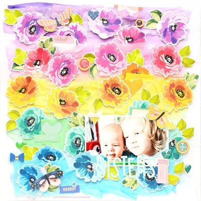 Набор штампов от Altenew - Fabulous Floral Stamp Set