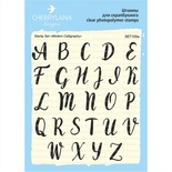Набір штампів від Cherrylana - "Modern Calligraphy" англ., великі літери