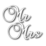 Лезвие Frantic Stamper - Precision Die - Mr. Mrs.