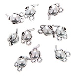 Набір металевих підвісок від ScrapBerryʼs - Чаювання, 15x5мм, 10 шт.