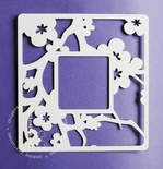 Чипборд від Wycinanka - рамки з колекції Вишневий цвіт, номер 9