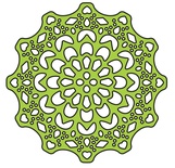 Ніж для вирубки Canadian Kaleidoscope Tiny Doily від Cheery Lynn Designs, 1 шт.