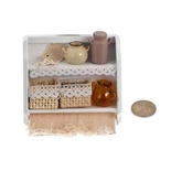 Полочка двойная с корзинками и баночками от Art of Mini