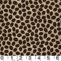 Тканина 100% бавовна - Кавові зерна, 45x55см