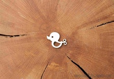 Чипборд "Уточка" от WOODchic, 2,8х2,5 см