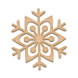 Артборд Сніжинка 18х20 см, ТМ Фабрика Декору