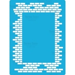 Маска - Фабрика Декора - Кирпичная рамка, 20смХ15см