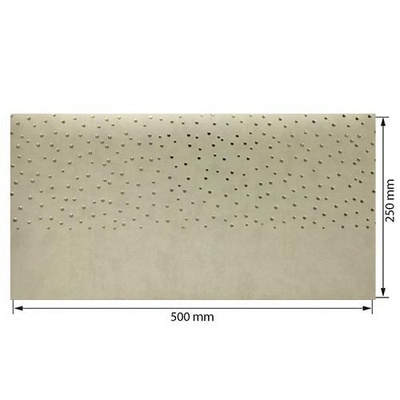 Відріз екошкіри з тисненням золотою фольгою Golden Drops Beige 50x25см, ТМ Фабрика Декору