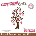 Ніж для вирубки CottageCutz - Flourish Tree, 10x10 см