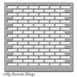 Маска My Favorite Things - Stencil Small Brick Wall, 15х15см