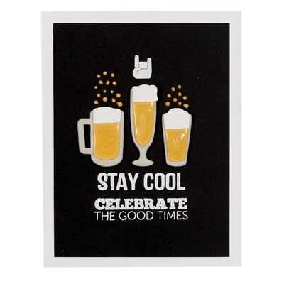 Ножи от Spellbinders - Die D-Lites Beverages Etched Dies