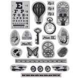 Набор акриловых штампов 7 Gypsies -  Steampunk/Paddington Collection