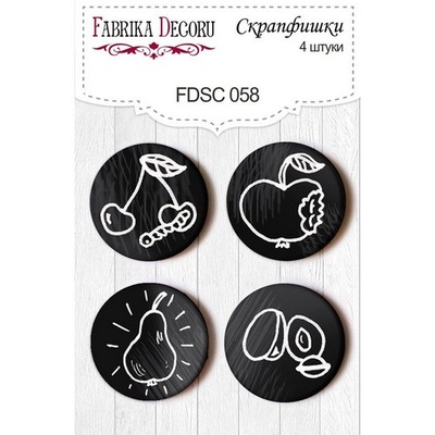 Набор скрапфишек Фабрика Декору из 4 шт FDSC058