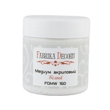 Медіум акриловий - Фабрика Декору - Білий, 150 мл