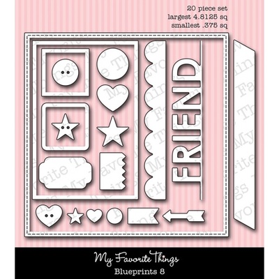 Ніж для вирубки My Favorite Things - Die-namics Blueprints 8