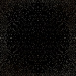 Аркуш одностороннього паперу з фольгуванням Golden Mini Drops Black, ТМ Фабрика Декору