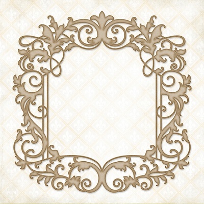 Чипборд Blue Fern Studios - Blue Fern Frame