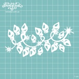 Чипборд від Вензелик - гірлянда 01, розмір: 131x66 мм