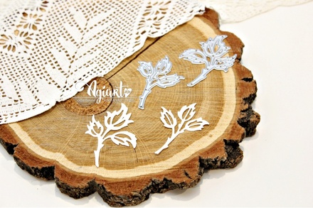 Ножи для вырубки "Листья калины" от AgiArt