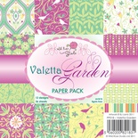 Набір односторонніх аркушів Wild Rose Studio - Сад Валетти - 15х15см