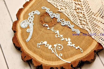 Нож для вырубки от AgiArt - Веточки горошины