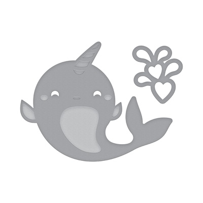Ножі для вирубки від Spellbinders - Happy Narwhal