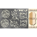 Чипборд Фабрика Декору - FDCH-139, колір молочний, крафт