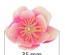 Квітка сливи рожева з білим, 1шт., ТМ Фабрика Декору