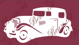 Чипборд від Вензелик - Ретро авто, розмір: 40x77 мм