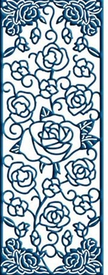 TatteRed Lace Dies - Rose Panel