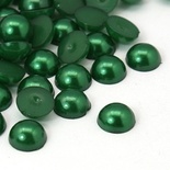 Напівперлинки Green, 4x2м, зелений, 50 шт.