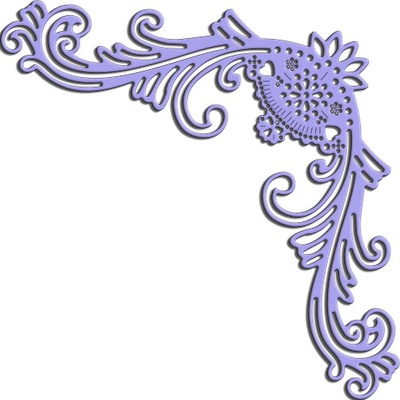 Лезвие Victorian Romance Flourish от Cheery Lynn Designs