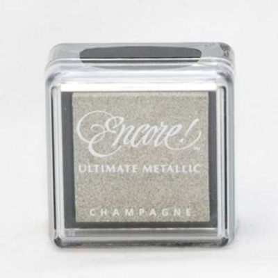 Чернила Tsukineko Encore Ultimate Metallic Small Ink Pad - Champagne