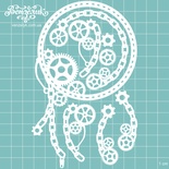 Чипборд від Вензелик - Набір Стімпанк 03, розмір: 9,4x14,8 см