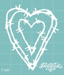 Чипборд від Вензелик - Набір " Колючки " 02, розмір: 52x62 мм