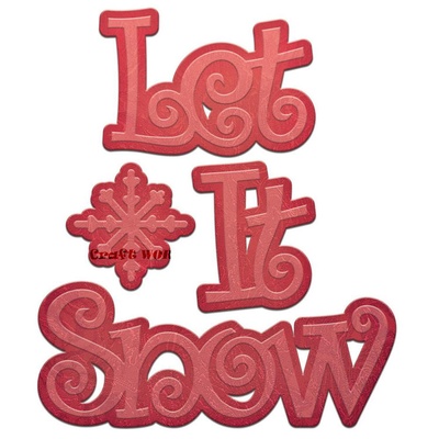 Ножі від Spellbinders — Let It Snow